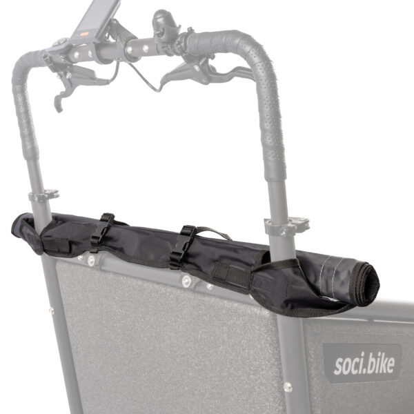 socibike-compact-afdekzeil-opgerold SociBike Compact afdekzeil opgerold