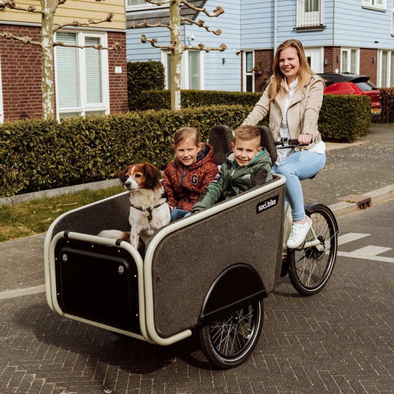 Nieuw: de SociBike Family en Cargo bakfiets!