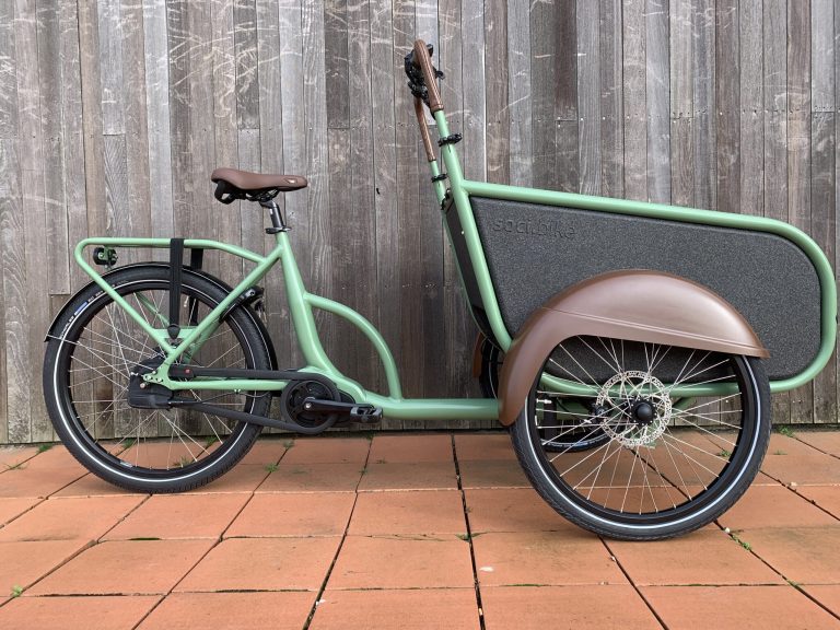 Lastige manoeuvres zijn geen probleem met SociBike bakfiets